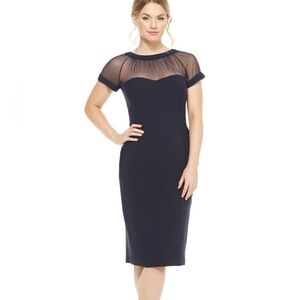Maggy London Illusion Dress